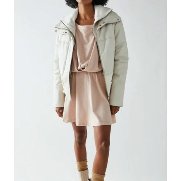 Free People Beach Women's Free-est Pink  Sand Santa Maria Mini Dress S/P NWOT - Picture 3 of 14